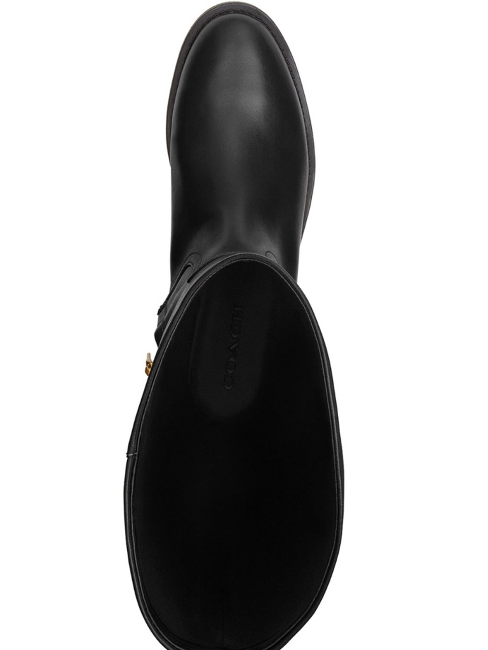 COACH Women's Park Tall Round Toe Boots - Picture 16 of 16